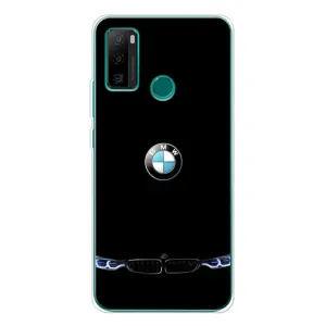 Силіконовий бампер з картинкою машини на Ulefone Note 10P (Чорний BMW)