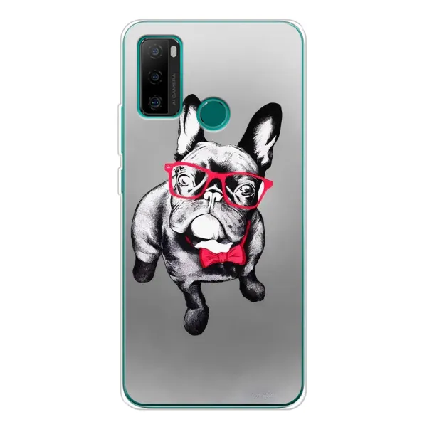 Чехол с рисунком «Бульдог в очках» для Ulefone Note 10P Чехол с рисунком «Бульдог в очках» для Ulefone Note 10P