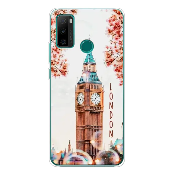 Чехол с рисунком «Часы Лондон» для Ulefone Note 10P