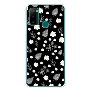 Чохли з тематикою "КВІТИ" на Ulefone Note 10P (цвітіння на чорному)