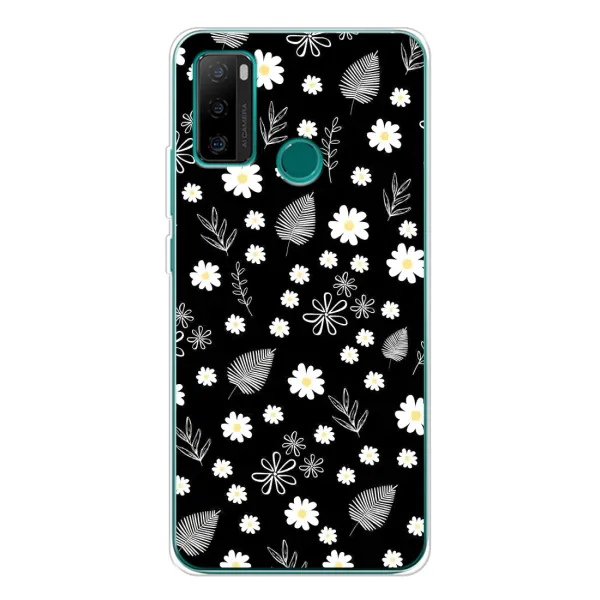 Чехол с рисунком «цветение на чорном» для Ulefone Note 10P Чехол с рисунком «цветение на чорном» для Ulefone Note 10P