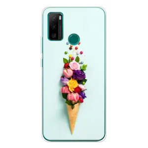 Чохли з тематикою "КВІТИ" на Ulefone Note 10P (Квітка-морозиво)