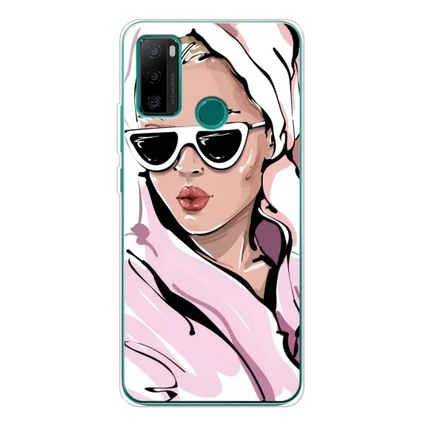 Чехол с рисунком «Девушка в халате» для Ulefone Note 10P Чехол с рисунком «Девушка в халате» для Ulefone Note 10P