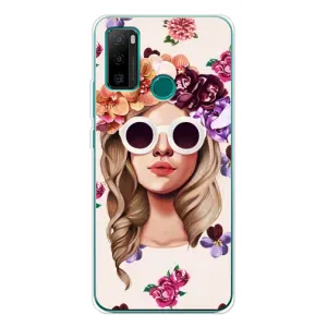 Чохол з картинкою Модні Дівчата Ulefone Note 10P (Дівчина в окулярах)