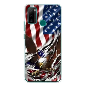 Чохол з малюнком «Прапор USA» для Ulefone Note 10P