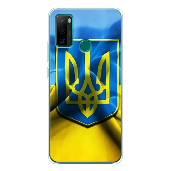 Чехол с рисунком «Герб и Флаг Украины» для Ulefone Note 10P