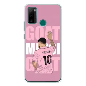 Чехлы Лео Месси в Майами на Ulefone Note 10P (GOAT MESSI)