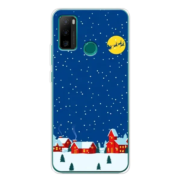 Чехол с рисунком «Город в снегу» для Ulefone Note 10P Чехол с рисунком «Город в снегу» для Ulefone Note 10P