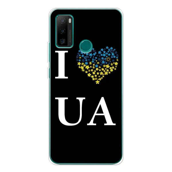 Чехол с рисунком «I Love UA» для Ulefone Note 10P Чехол с рисунком «I Love UA» для Ulefone Note 10P