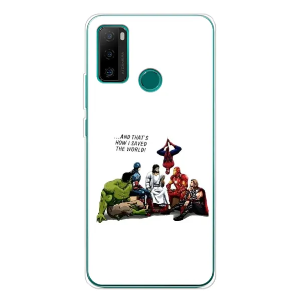 Чехол с рисунком «Иисус супергерой» для Ulefone Note 10P Чехол с рисунком «Иисус супергерой» для Ulefone Note 10P