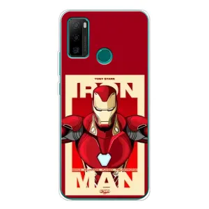 Чехол Супергерой Железный человек на Ulefone Note 10P (Iron man)
