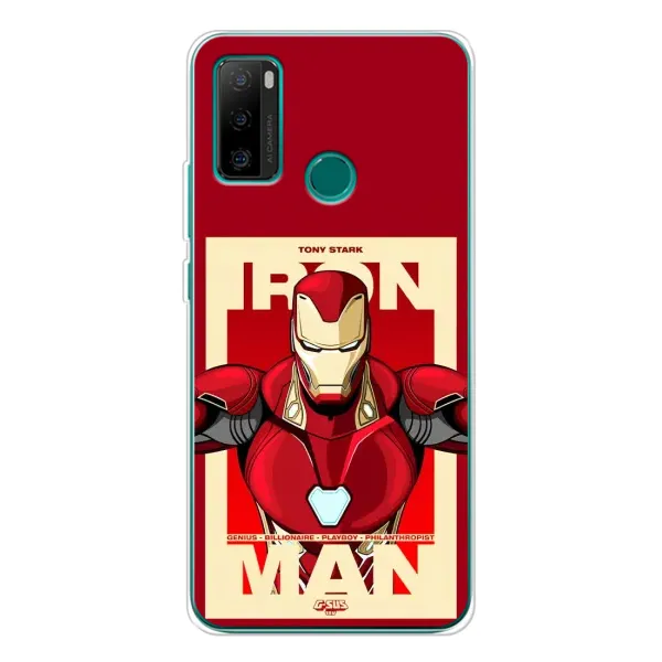 Чехол с рисунком «Iron man» для Ulefone Note 10P