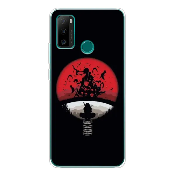Чехол с рисунком «Итачи на черном» для Ulefone Note 10P Чехол с рисунком «Итачи на черном» для Ulefone Note 10P