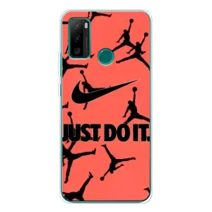 Силіконовый Чохол Nike Air Jordan на Ноте 10П (Just Do It)