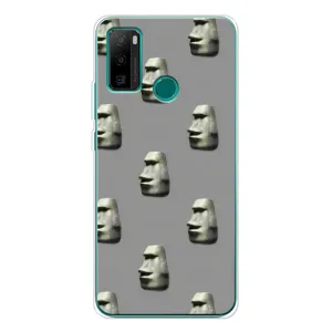 Бампер з принтом Меми для Ulefone Note 10P (Кам'яна особа)