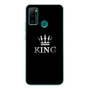 Чехол (Корона на чёрном фоне) для Ноте 10П (KING)