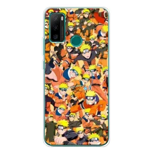 Чехлы с принтом Наруто на Ulefone Note 10P (Коллаж Наруто)