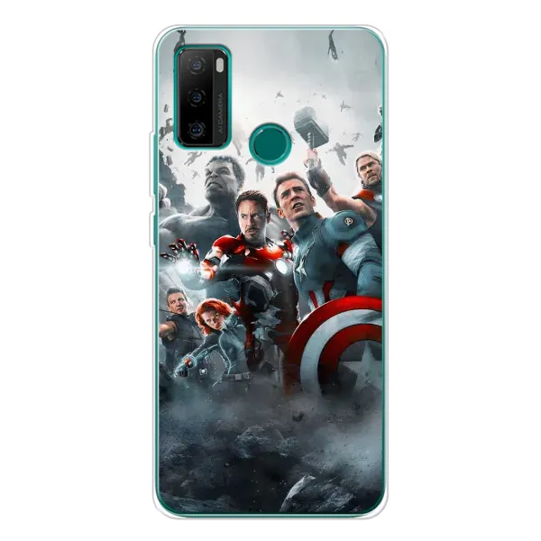 Чехол с рисунком «Команда марвел» для Ulefone Note 10P