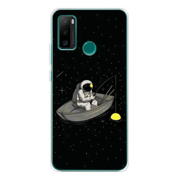 Чехол с рисунком «Космонавт на рыбалке» для Ulefone Note 10P Чехол с рисунком «Космонавт на рыбалке» для Ulefone Note 10P