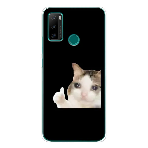 Чехол с рисунком «Кот в слезах» для Ulefone Note 10P Чехол с рисунком «Кот в слезах» для Ulefone Note 10P