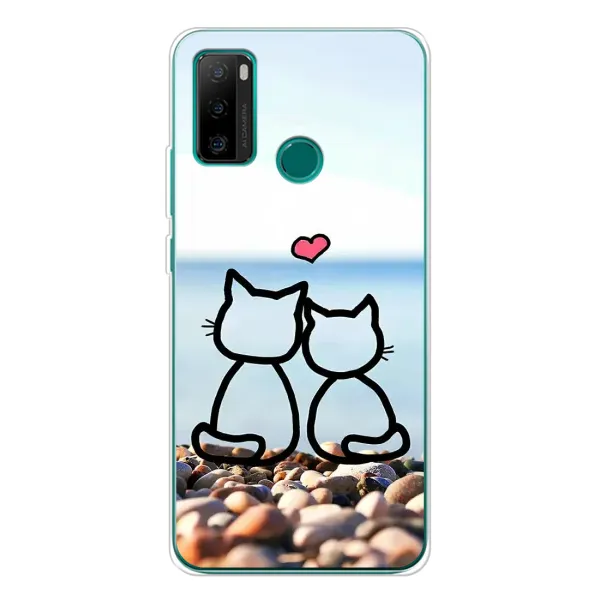 Чехол с рисунком «Котейки» для Ulefone Note 10P Чехол с рисунком «Котейки» для Ulefone Note 10P
