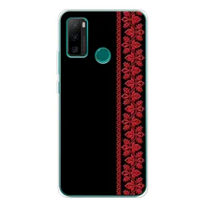 Силіконовый Чохол на Ulefone Note 10P (Червона вишиванка)