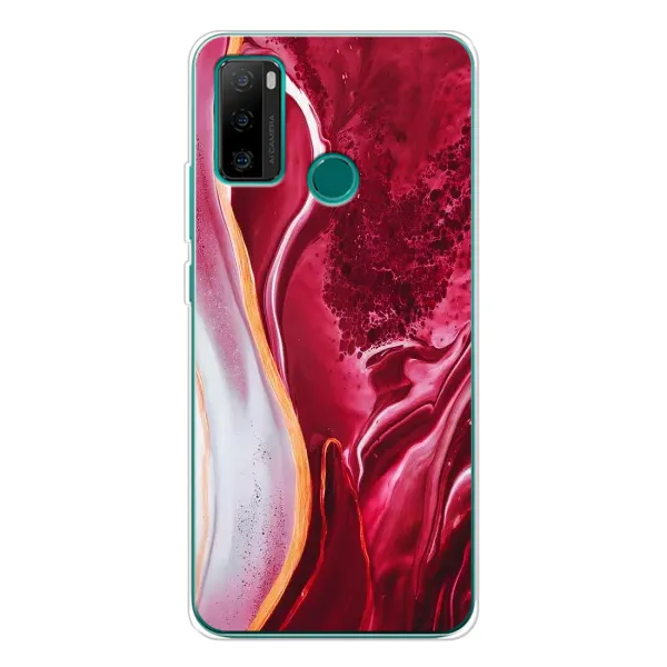 Чехол с рисунком «Красный мрамор» для Ulefone Note 10P Чехол с рисунком «Красный мрамор» для Ulefone Note 10P