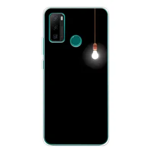 Чохол з картинками на чорному фоні для Ulefone Note 10P (Лампочка)