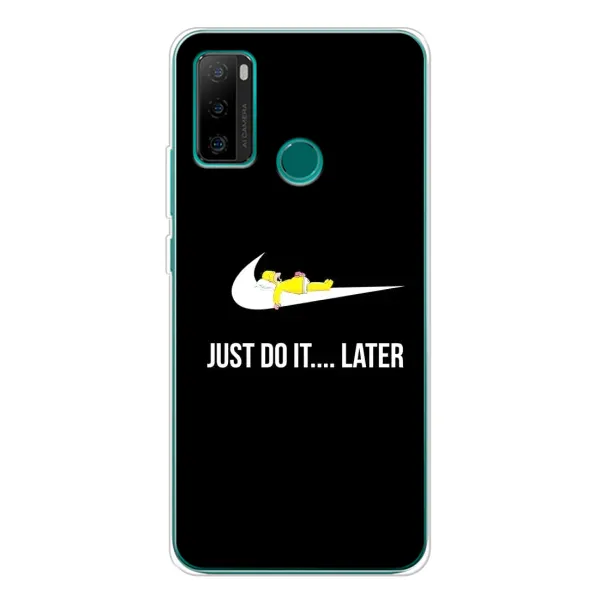 Чехол с рисунком «Later» для Ulefone Note 10P
