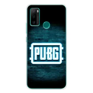 Чехол (TPU) с картинкой "Лого Пабг" на Ноте 10П (Лого PUBG)