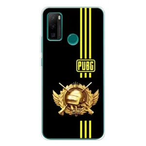 Чехол (TPU) с картинкой "Лого Пабг" на Ноте 10П (Лого PUPG)
