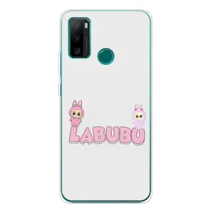 Чехол с принтом Лабубу для Ulefone Note 10P (Логотип Лабубу)