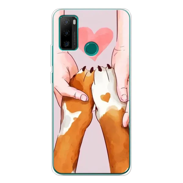 Чехол с рисунком «Любовь к собакам» для Ulefone Note 10P Чехол с рисунком «Любовь к собакам» для Ulefone Note 10P