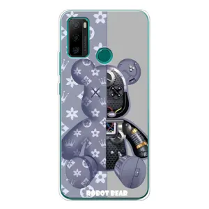 Силіконовий чохол для Ulefone Note 10P (Ведмідь Louis Vuitton)