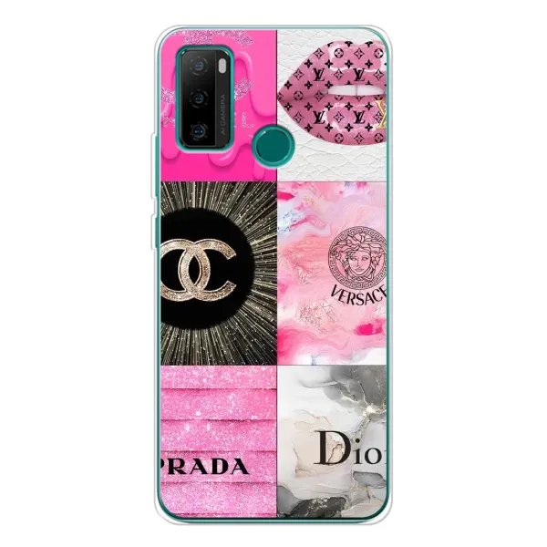 Чехол с рисунком «Модница» для Ulefone Note 10P