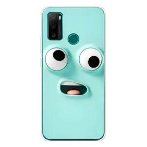 Чохли (ТПУ) (смішні стікери) для Ulefone Note 10P (Кумедне м'ятне обличчя)