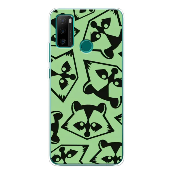 Чехол с рисунком «Мордочки Енота» для Ulefone Note 10P Чехол с рисунком «Мордочки Енота» для Ulefone Note 10P
