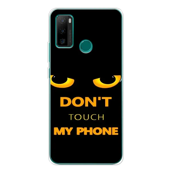 Чохол з малюнком «Не чіпай мій телефон» для Ulefone Note 10P Чохол з малюнком «Не чіпай мій телефон» для Ulefone Note 10P