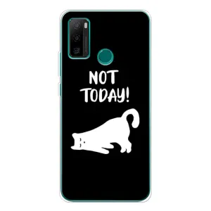 Бампер с изображением Котиков для Ноте 10П (Not Today)
