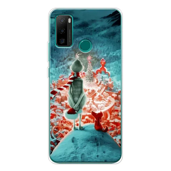 Чехол с рисунком «Новогодний Гринч» для Ulefone Note 10P Чехол с рисунком «Новогодний Гринч» для Ulefone Note 10P