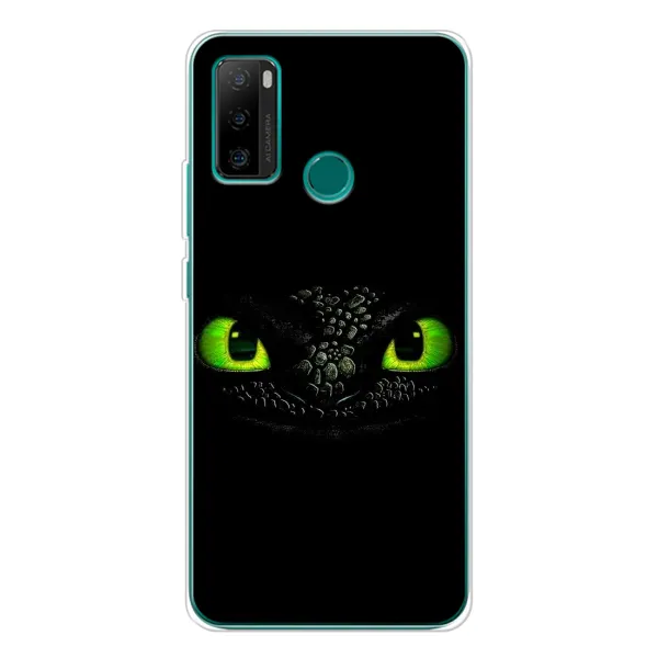 Чехол с рисунком «Глаза Беззубика» для Ulefone Note 10P Чехол с рисунком «Глаза Беззубика» для Ulefone Note 10P