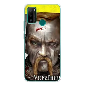 Чехол с картинкой (Патриотический КОЗАК) на Ulefone Note 10P (Одноглазый Козак)