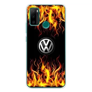 Чохол "Фольксваген" для Ulefone Note 10P (Вогняний Лого)