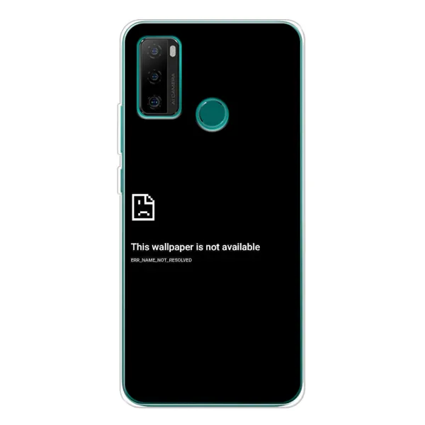 Чехол с рисунком «Ошибка» для Ulefone Note 10P Чехол с рисунком «Ошибка» для Ulefone Note 10P