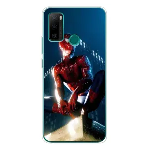 Чехол Супергерой Человека Паука на Ulefone Note 10P (Паук на доме)