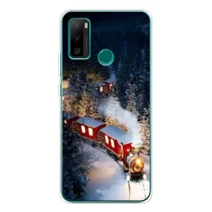 Силіконовий бампер на різдво для Ulefone Note 10P (Потяг)