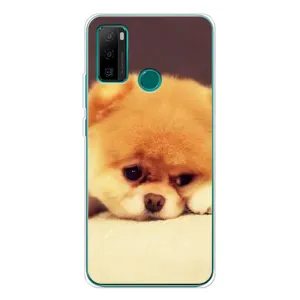 Чехол (ТПУ) Милые собачки для Ulefone Note 10P (Померанский шпиц)