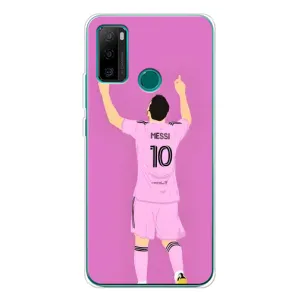 Чехлы Лео Месси в Майами на Ulefone Note 10P (Празднование Месси)