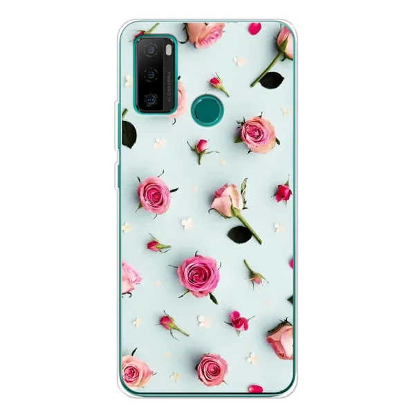 Чехол с рисунком «Разные цветы» для Ulefone Note 10P Чехол с рисунком «Разные цветы» для Ulefone Note 10P