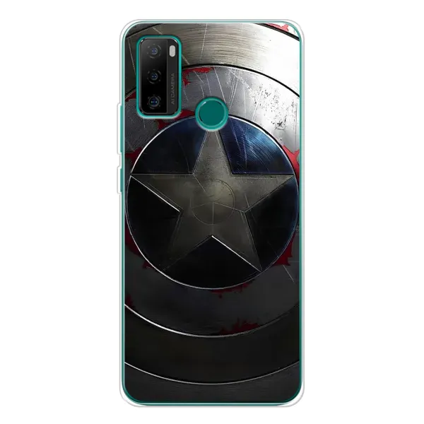 Чехол с рисунком «Ретро Щит Капитана» для Ulefone Note 10P Чехол с рисунком «Ретро Щит Капитана» для Ulefone Note 10P